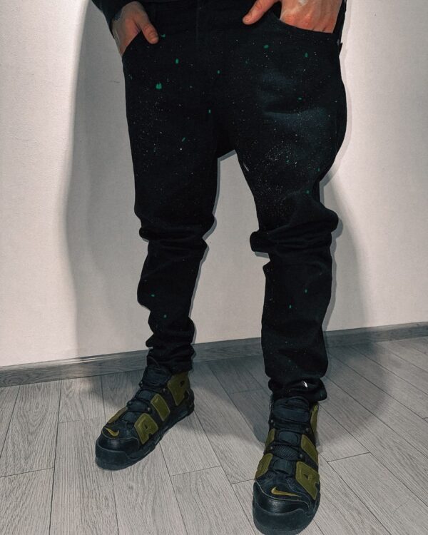Jeans Fancy Drip “Clean Cut” – Minimalista Urbano