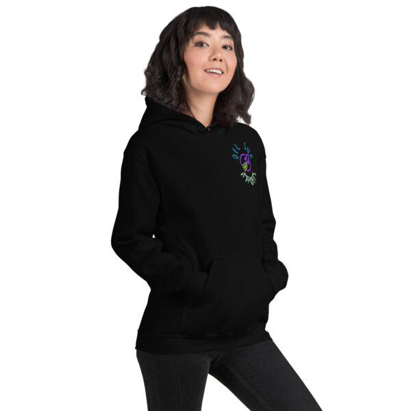 Hoodie con capucha unisex - Image 4